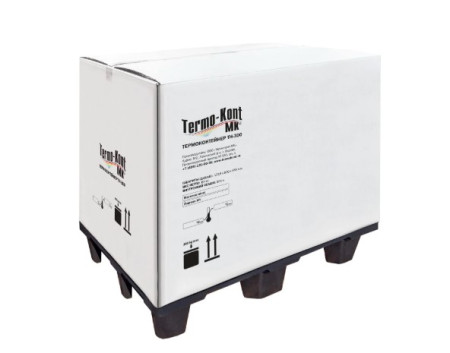 Термоконтейнер в гофрокоробке палетный Термо-Конт МК ТН-300 (300 л) (материал внутренних поверхностей: ламинированный картон)
